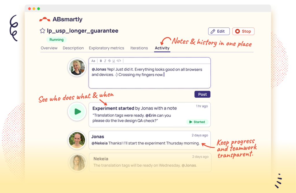activity feed illustration