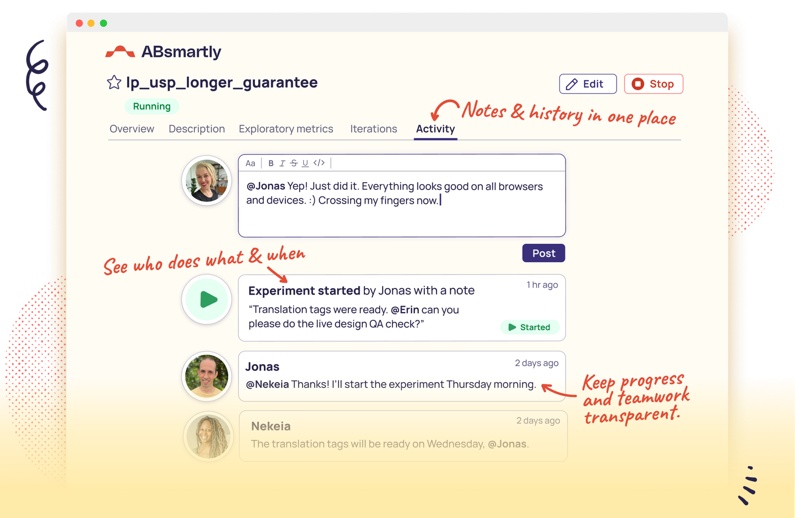 activity feed illustration
